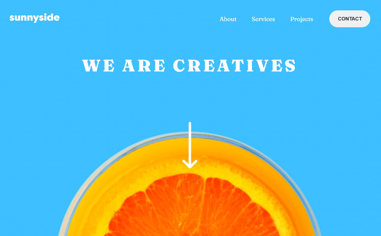 Sunnyside Agency landing page preview
